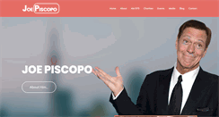 Desktop Screenshot of joepiscopo.com